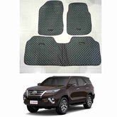 7D Floor Mats Plain For Toyota Fortuner 2017 to 2021